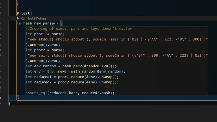 New Rholang Parser+Runtime